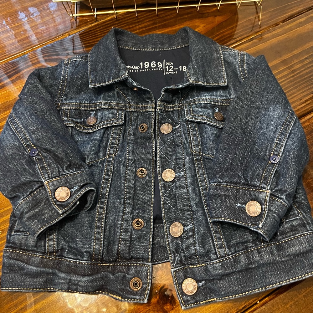 Thick Baby GAP denim jacket